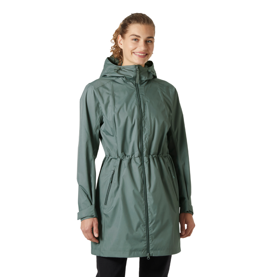 Helly Hansen Women's Westport 2L HT Waterproof Coat (Grey Cactus)