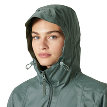 Load image into Gallery viewer, Helly Hansen Women&#39;s Westport 2L HT Waterproof Coat (Grey Cactus)
