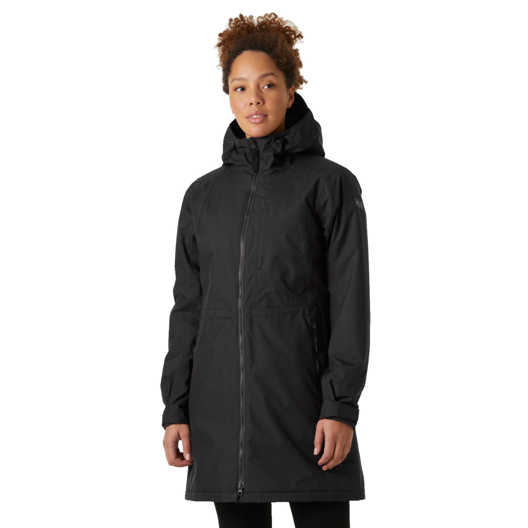 Helly Hansen Women's Westport HT Waterproof Insulated Rain Coat Parka Black 990 53298
