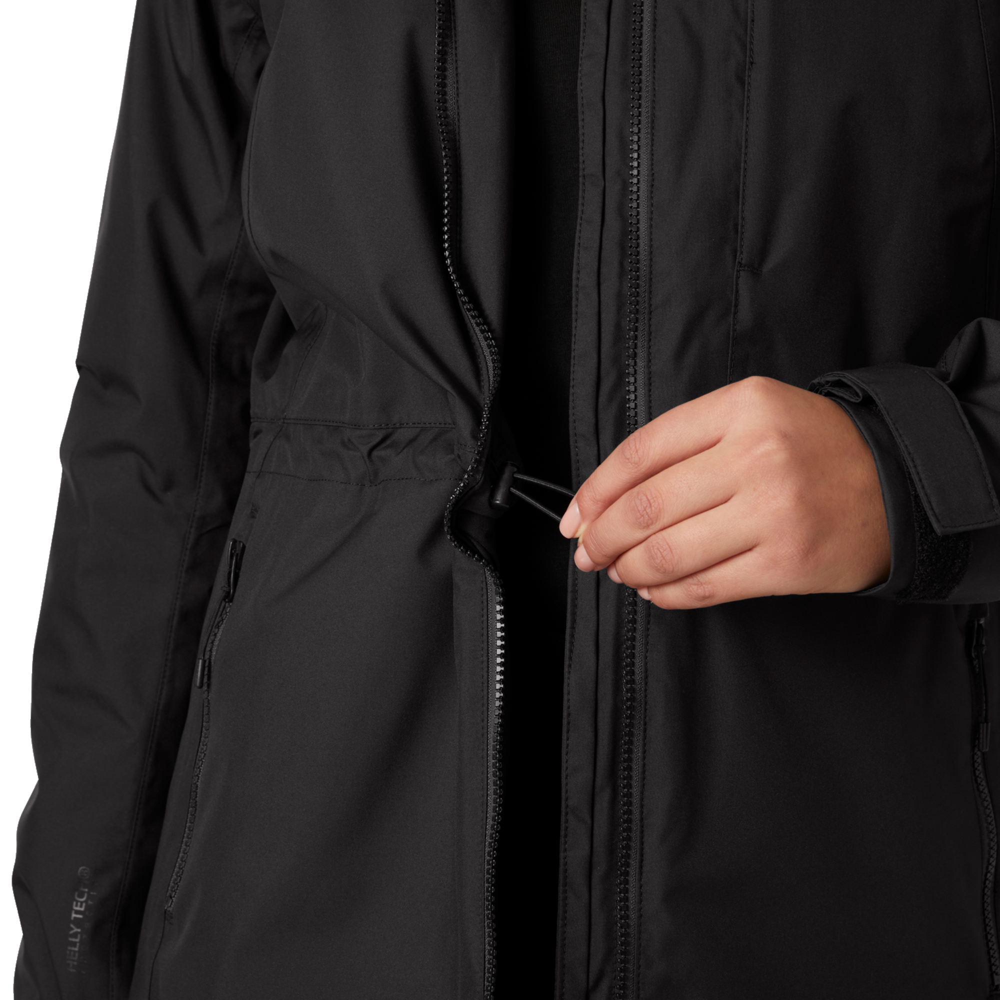 Helly Hansen Women's Westport HT Waterproof Insulated Rain Coat Parka Black 990 53298