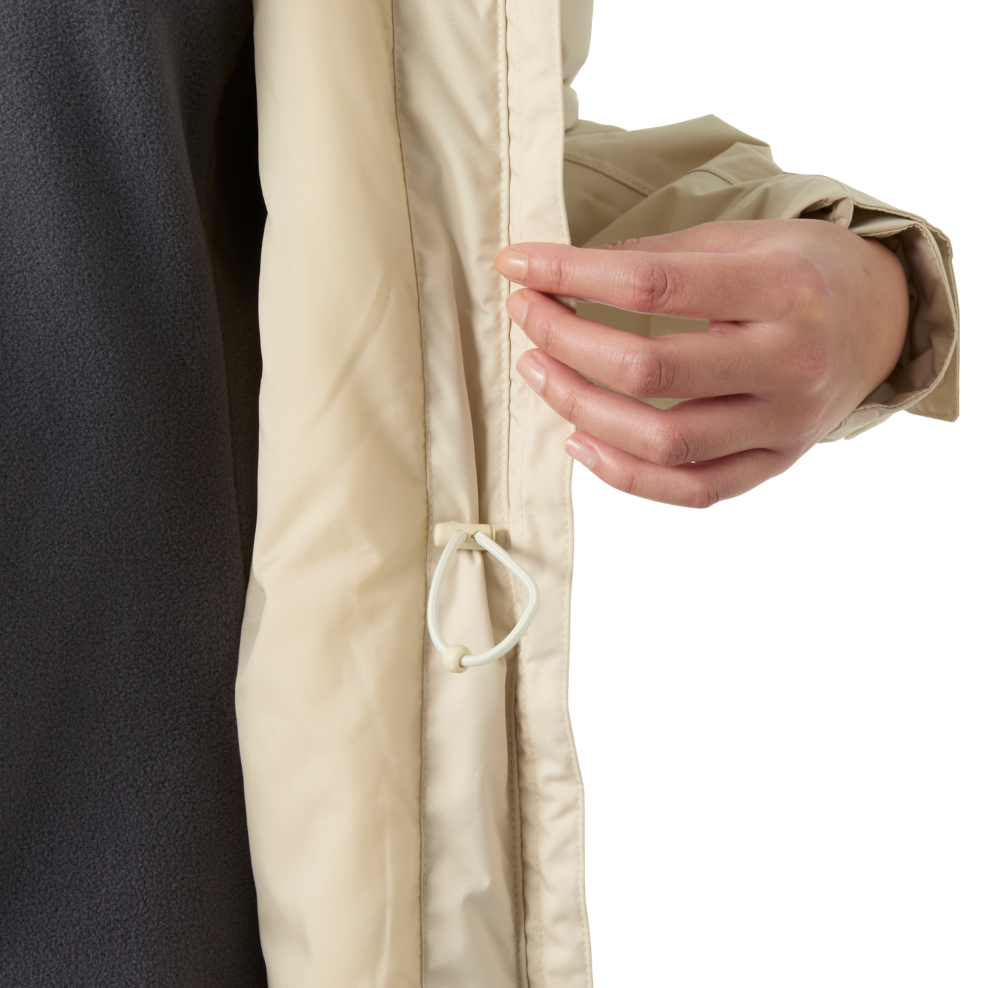 Helly Hansen Women's Westport HT Waterproof Insulated Rain Coat Parka Cream 034 53298