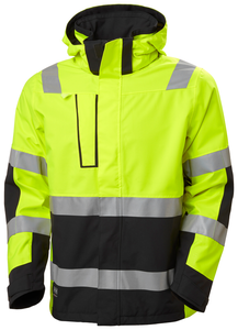 Helly Hansen Workwear Men's Alna 2.0 High Vis Waterproof Jacket (Yellow)