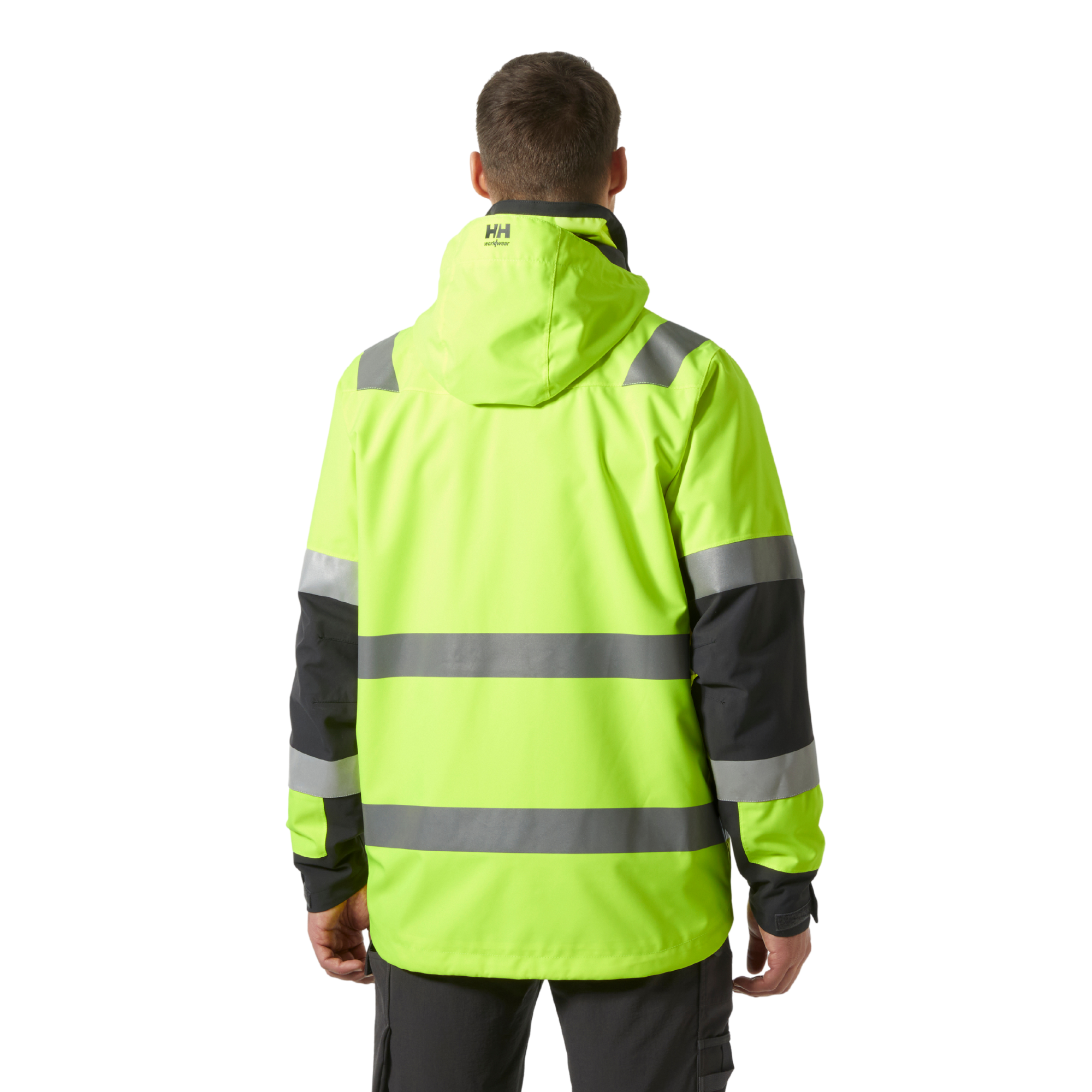 Helly Hansen Workwear Men's Alna 2.0 Hi-Vis HT Waterproof Jacket (Yellow)