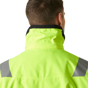 Helly Hansen Workwear Men's Alna 2.0 Hi-Vis Waterproof Jacket (Yellow)