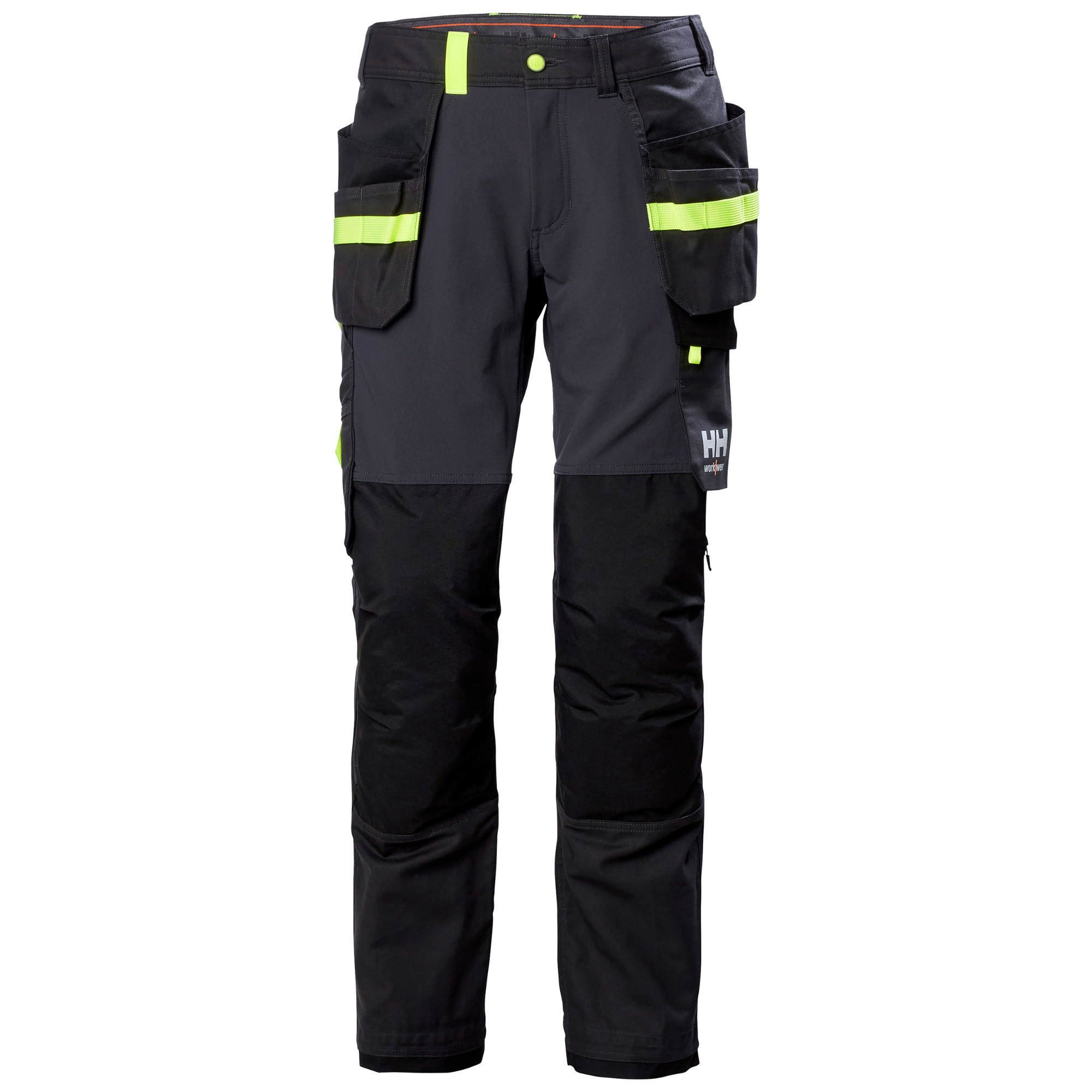 Helly Hansen Workwear Men's Oxford 4X Construction Trousers (Ebony/Black)