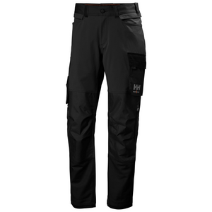 Helly Hansen Workwear Men's Oxford 4X HH Connect Work Trousers (Black)