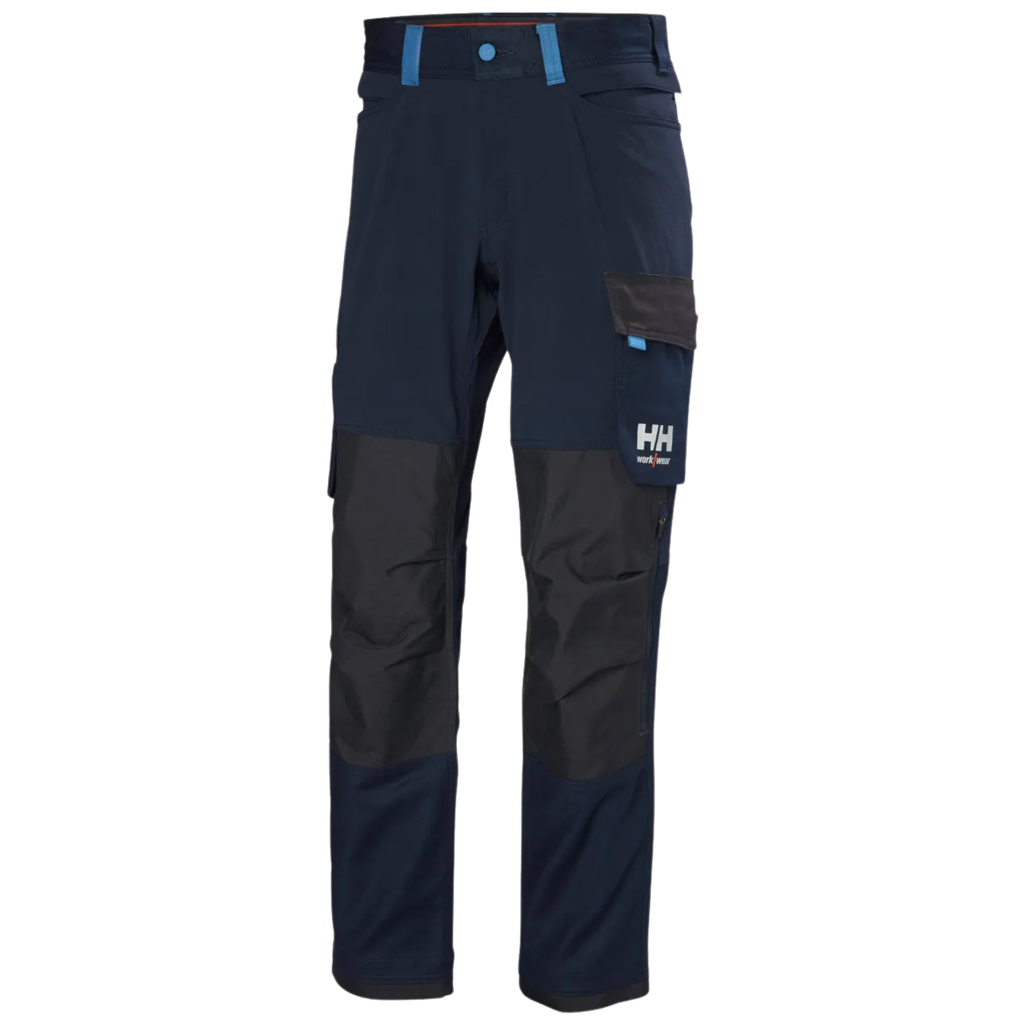 Helly Hansen Workwear Men's Oxford 4X HH Connect Work Trousers Pants Navy 599 77395