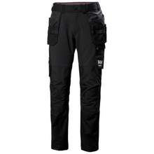 Load image into Gallery viewer, Helly Hansen Workwear Men&#39;s Oxford 4X Construction Trousers (Black)
