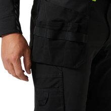 Load image into Gallery viewer, Helly Hansen Workwear Men&#39;s Oxford 4X Construction Trousers (Black)
