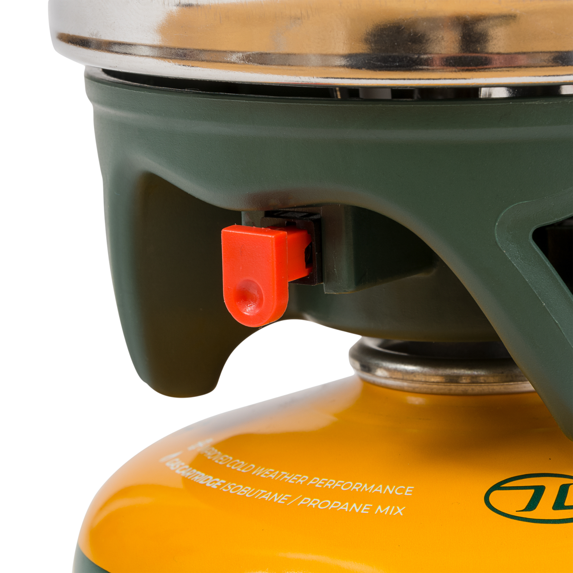 Highlander Blade Fastboil III Gas Stove + 1.1L Pot Set (Olive)