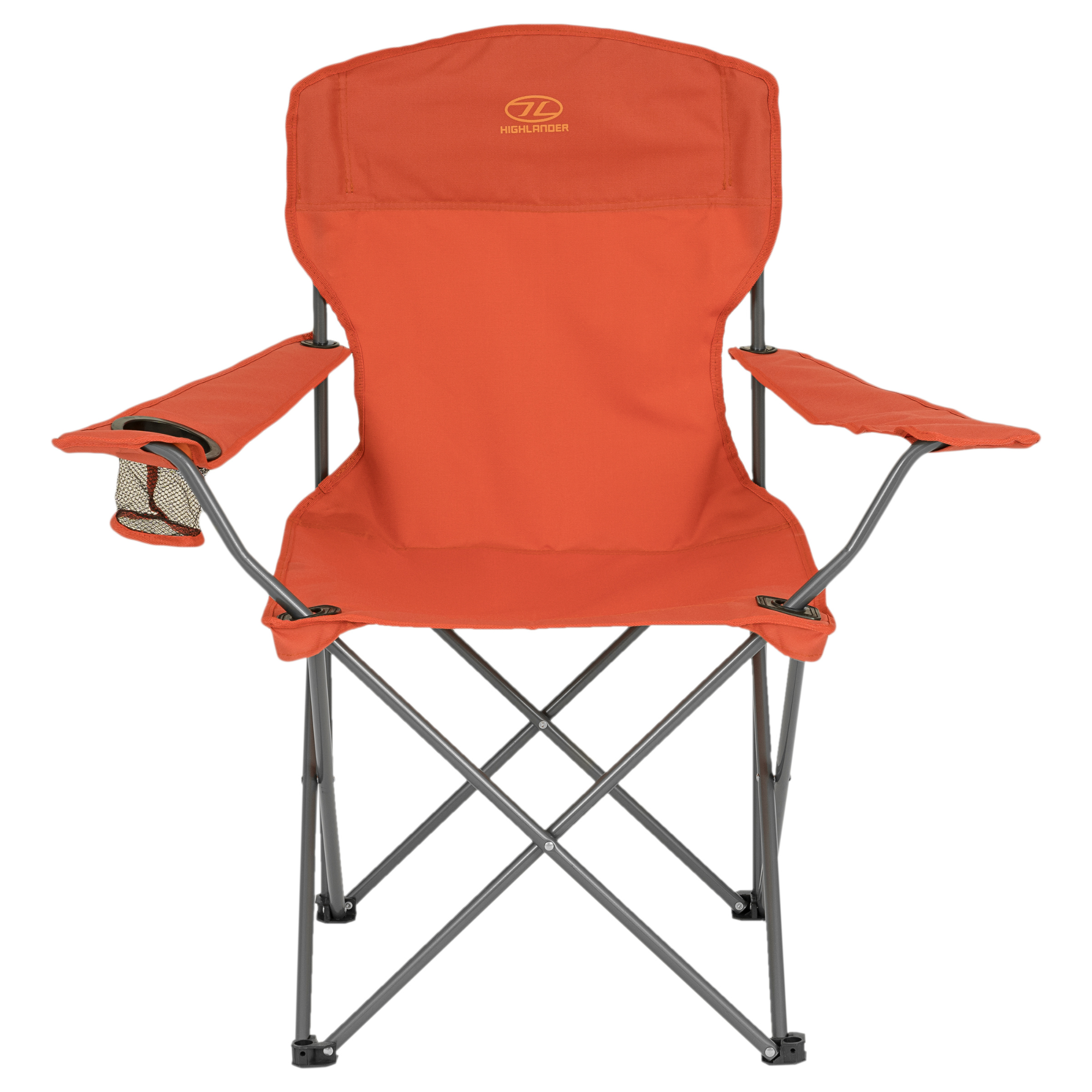 Highlander Edinburgh Camping Chair (Orange)