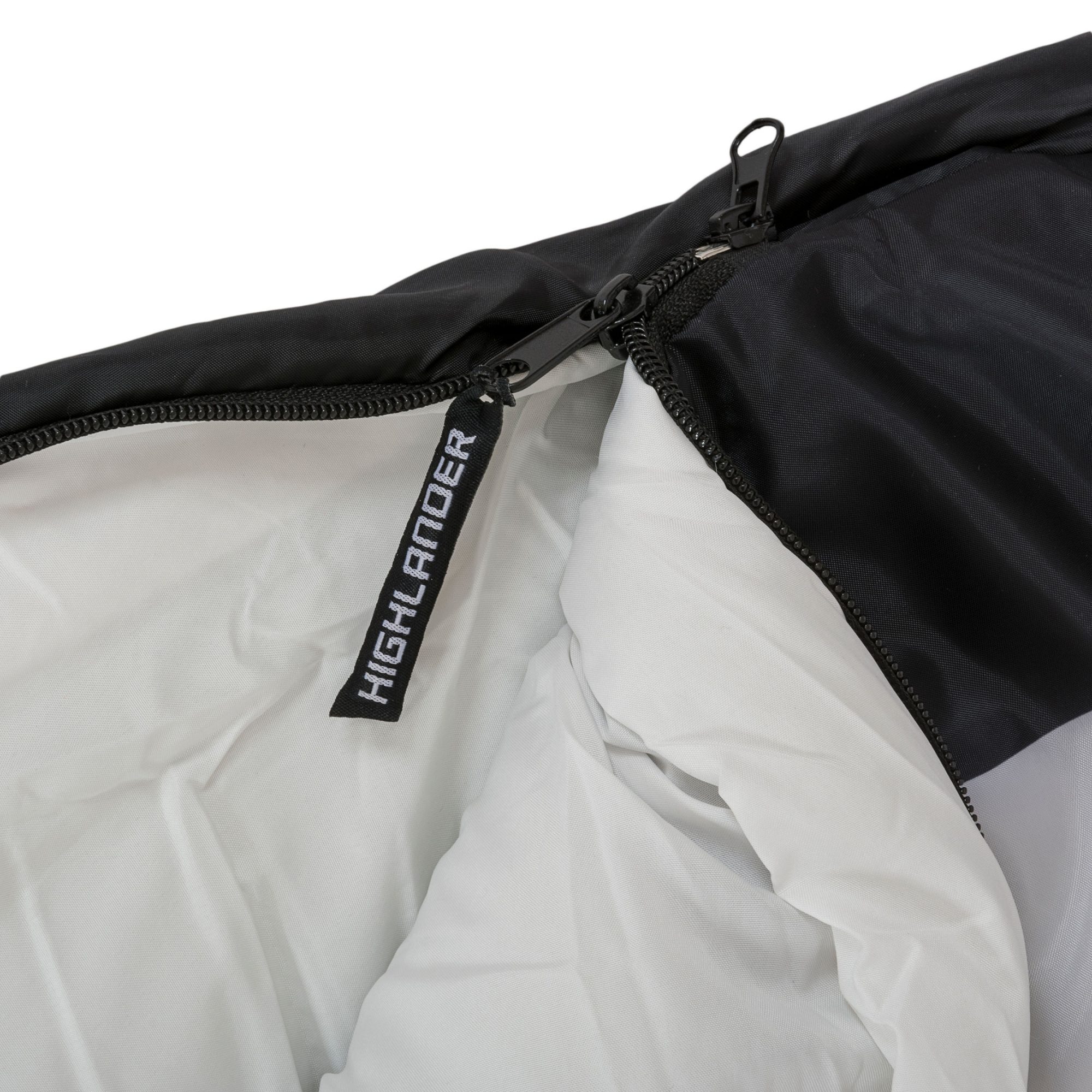 Highlander Kids Creature 4°C/6°C Sleeping Bag - Mummy Shape (Black)