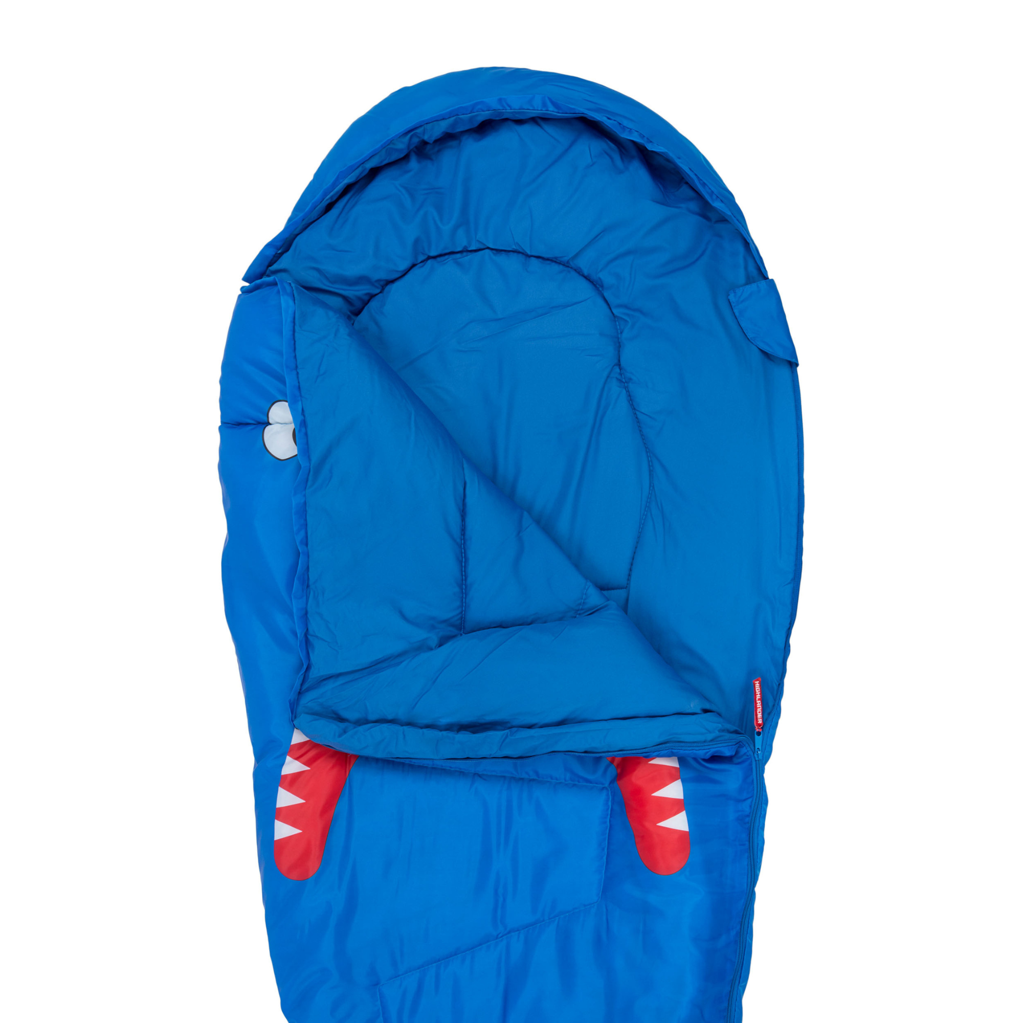 Highlander Kids Creature 4°C/6°C Sleeping Bag - Mummy Shape (Blue)