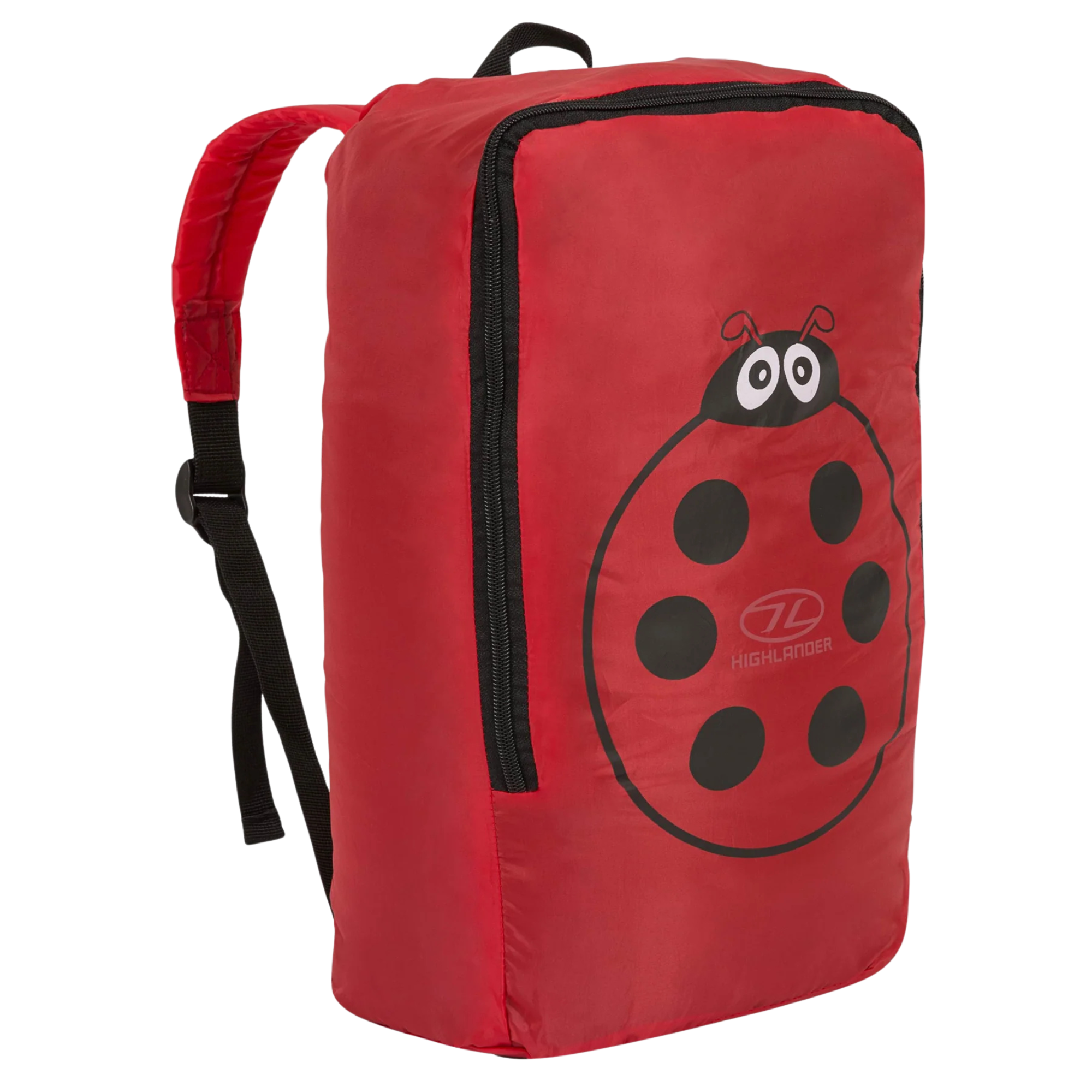 Highlander Kids Creature 4°C/6°C Sleeping Bag - Mummy Shape (Red)