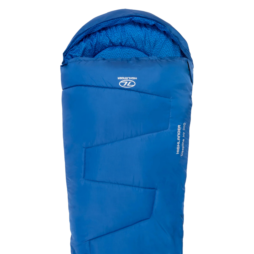 Highlander Kids Sleepline 300 Sleeping Bag (+6°C/+4°C)(Blue)