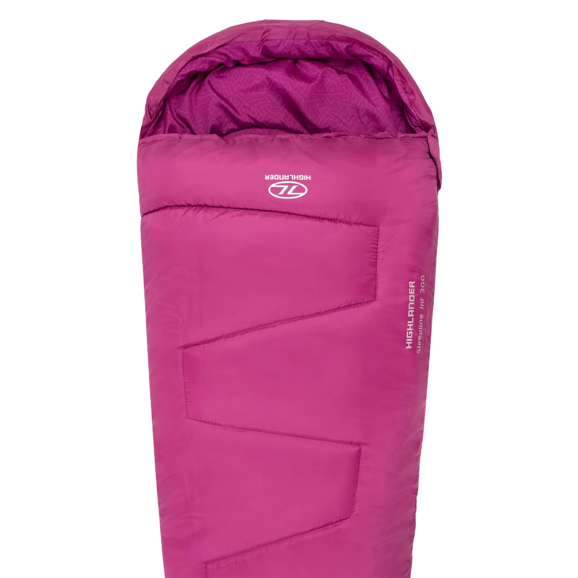 Highlander Kids Sleepline 300 +6°C/+4°C Sleeping Bag (Pink)
