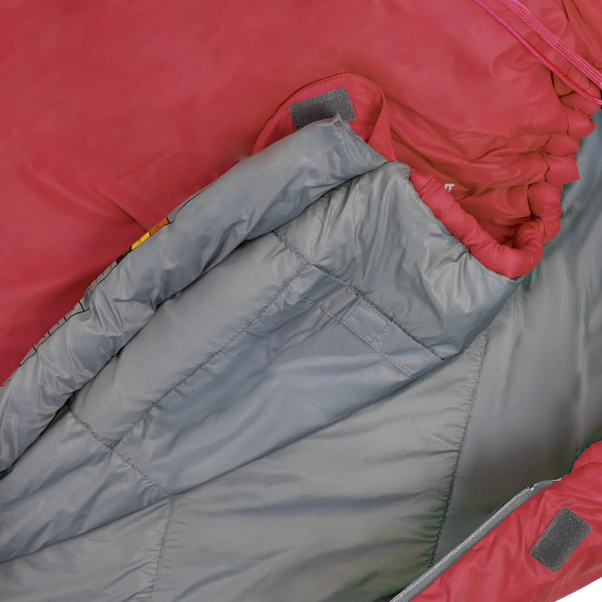 Highlander Zeta 100 10ºC/14ºC Sleeping Bag - Mummy Shape (Scarlet Red)
