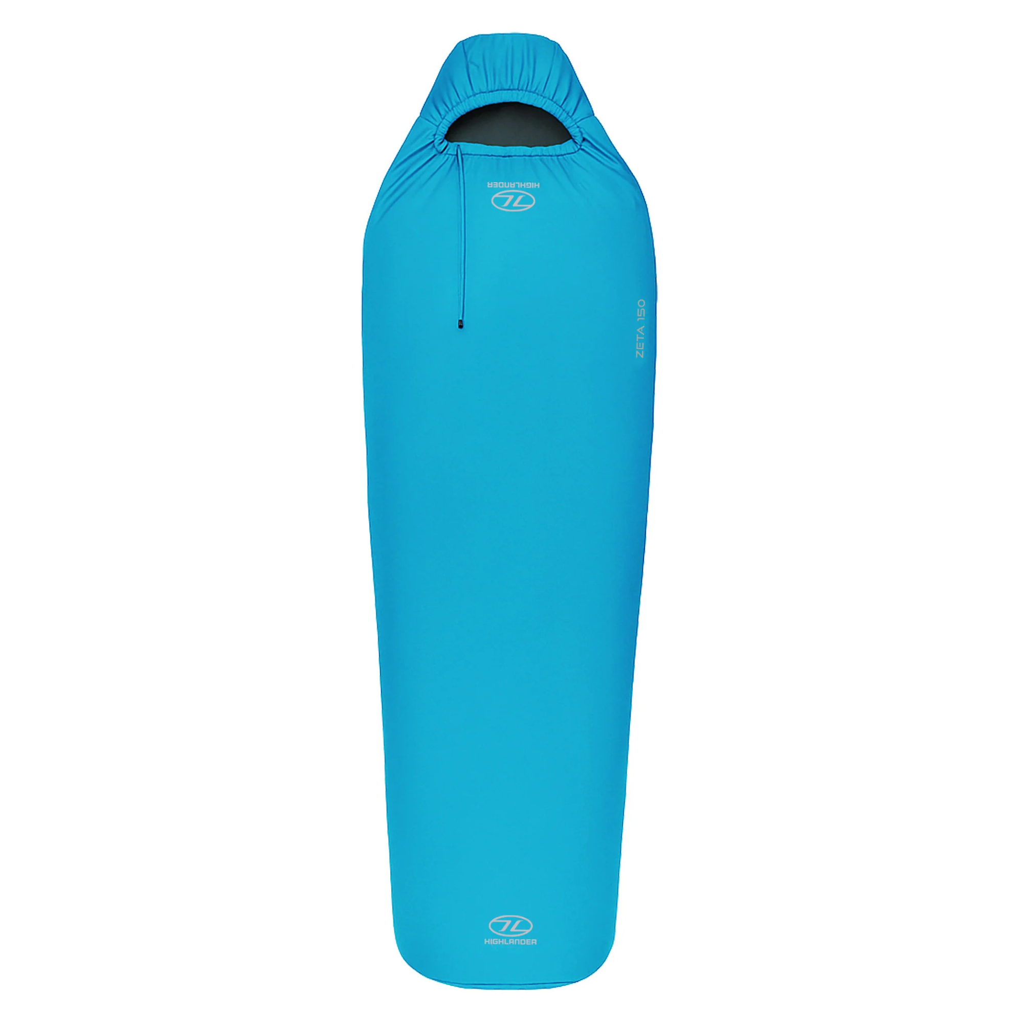 Highlander Zeta 150 5ºC/10ºC Sleeping Bag - Mummy Shape (Sky Blue)