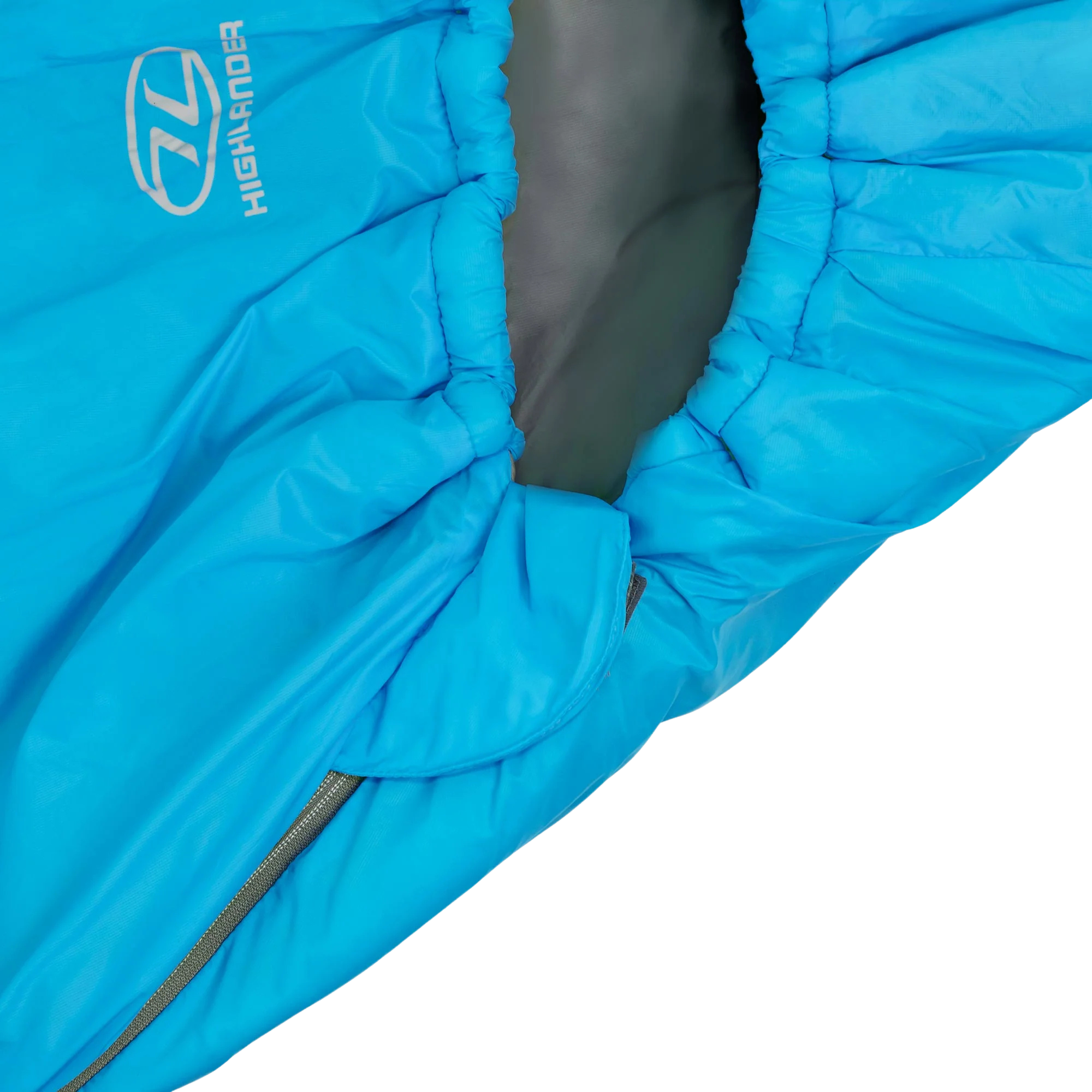 Highlander Zeta 150 5ºC/10ºC Sleeping Bag - Mummy Shape (Sky Blue)