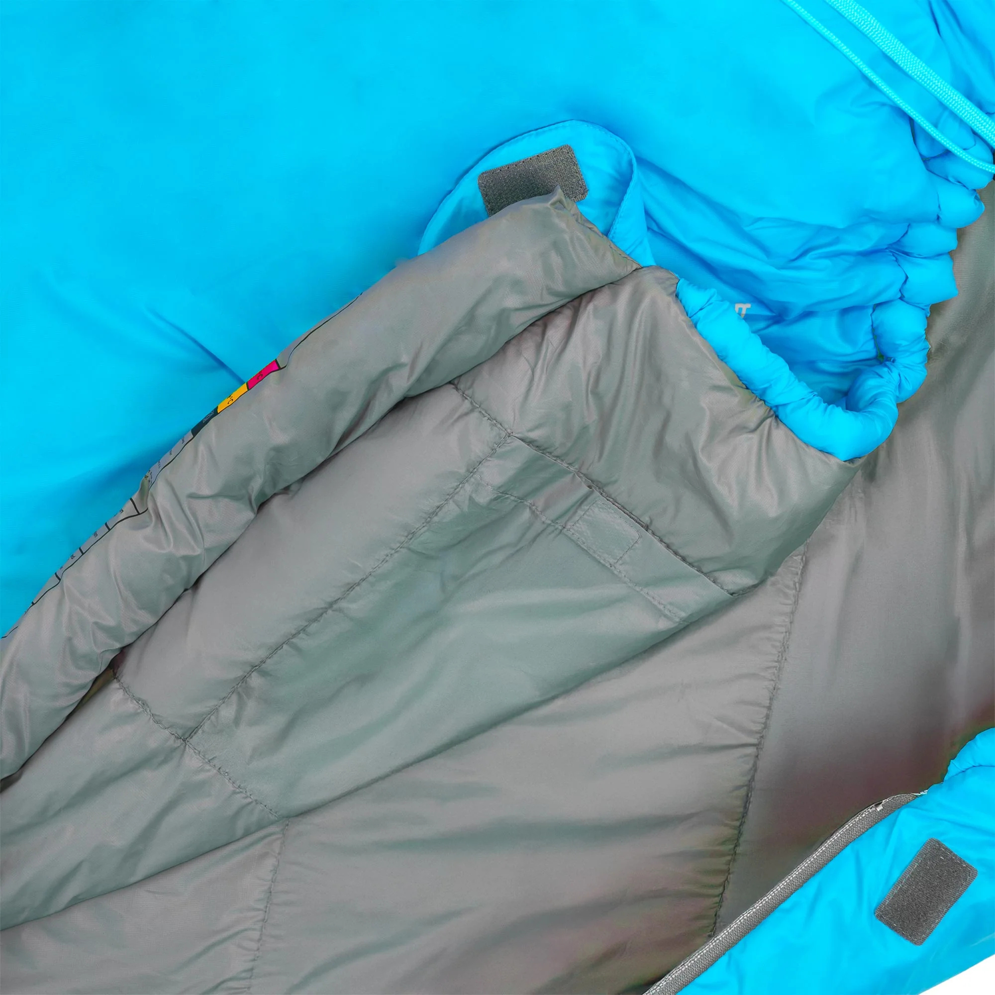 Highlander Zeta 150 5ºC/10ºC Sleeping Bag - Mummy Shape (Sky Blue)