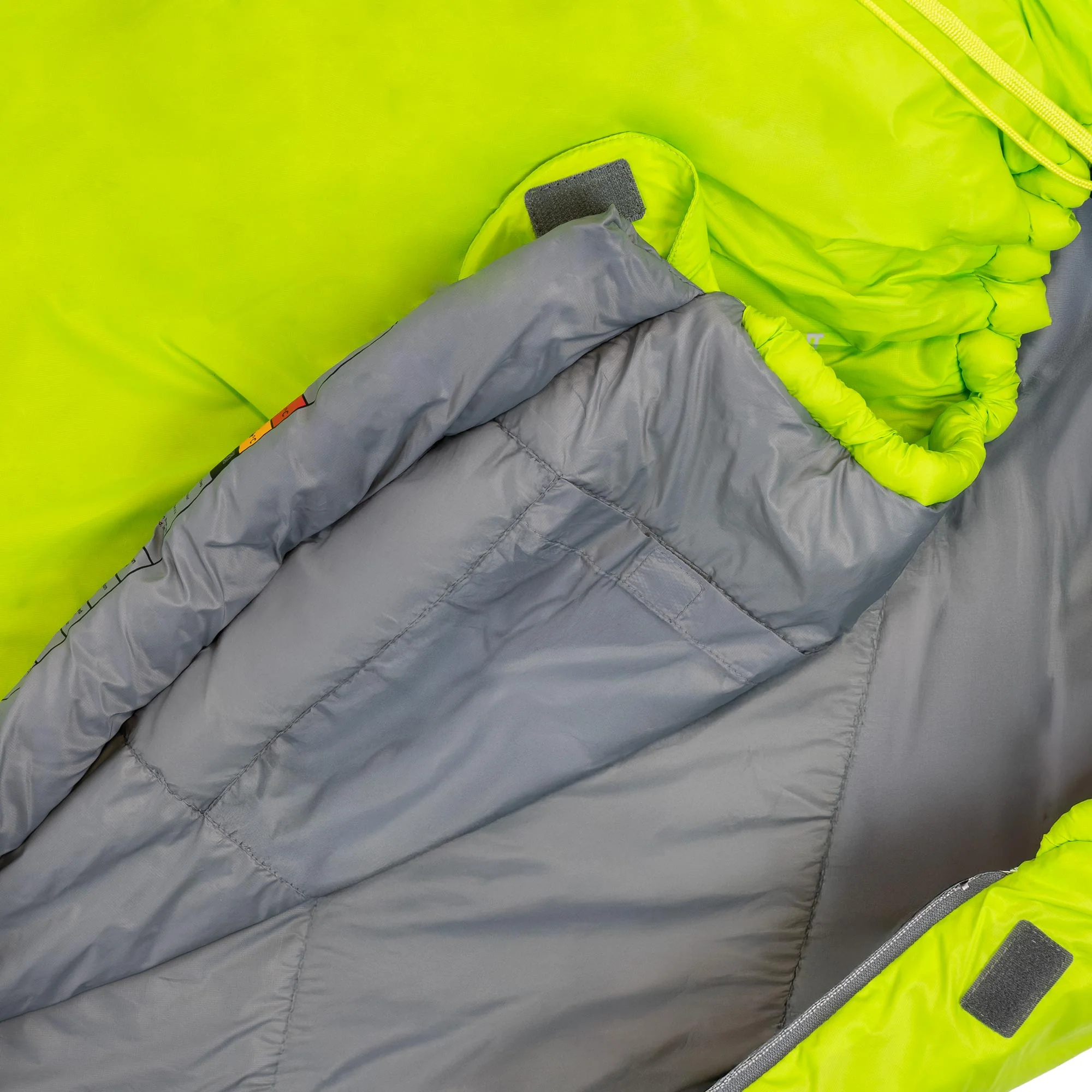 Highlander Zeta 50 14ºC/17ºC Sleeping Bag - Mummy Shape (Lime Green)