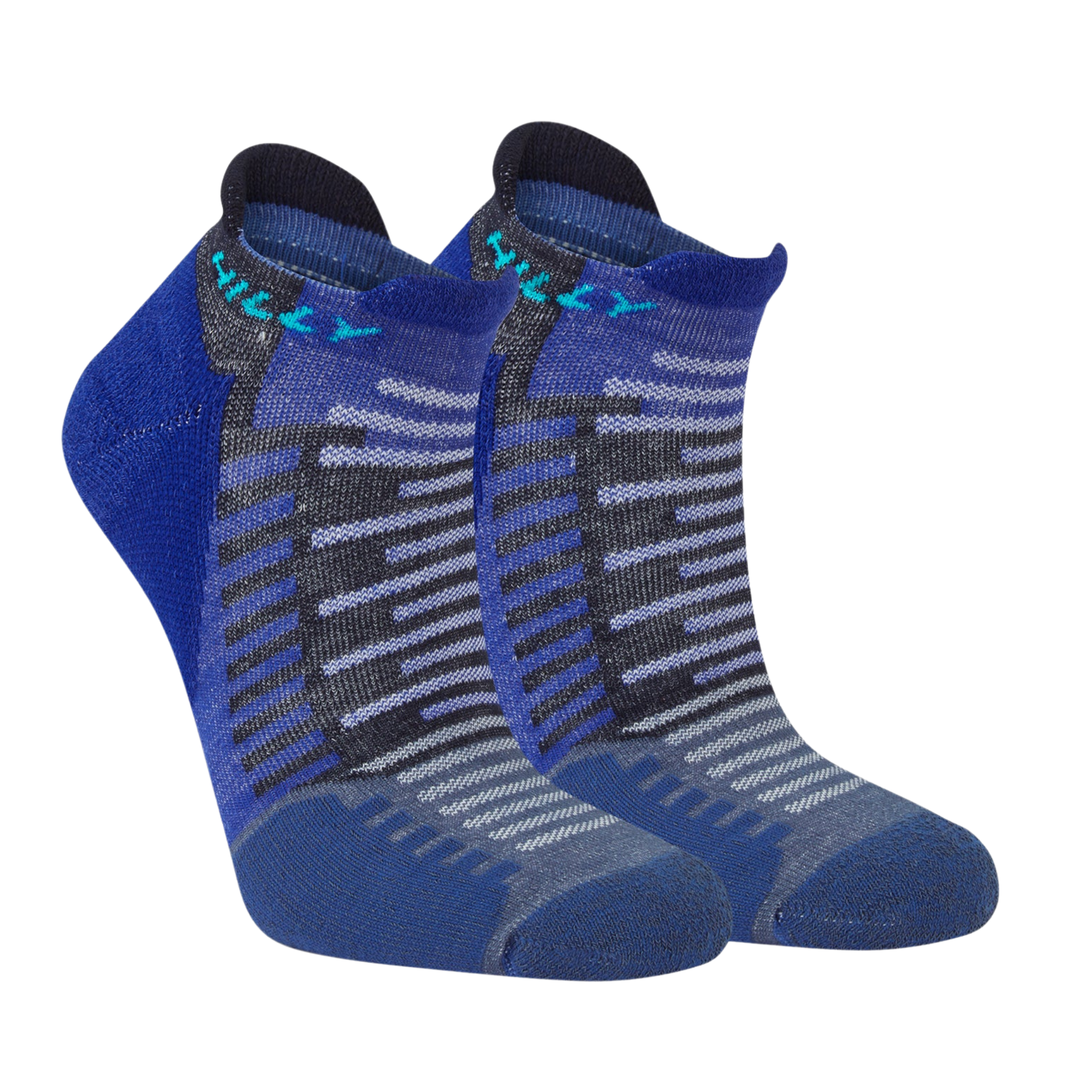 Hilly Unisex Active Running Socklets (Cobalt/Black)