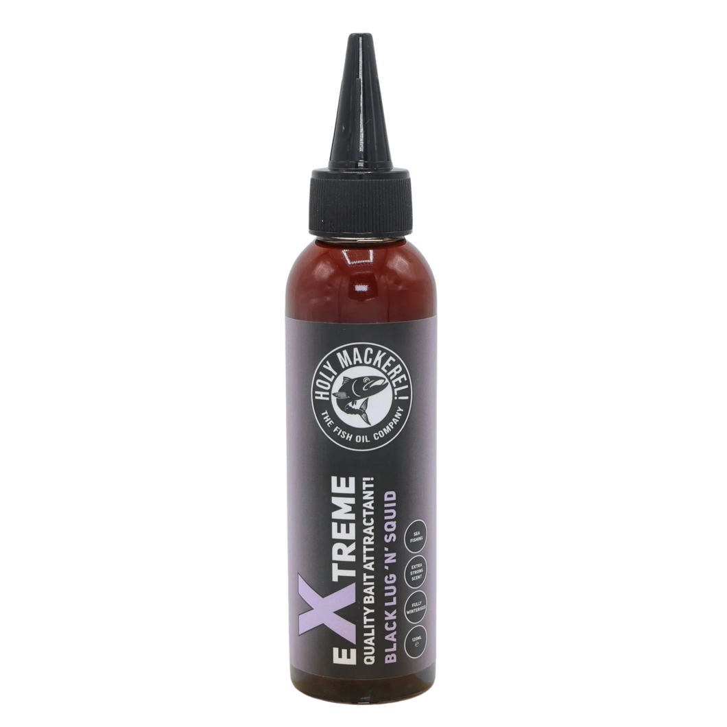 Holy Mackerel Fish Oil (120ml)(Black Lug 'N' Squid)