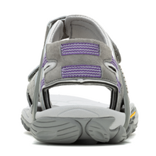 Load image into Gallery viewer, Merrell Women&#39;s Kahuna III Trekking Sandals (Charcoal/Paloma)
