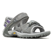 Load image into Gallery viewer, Merrell Women&#39;s Kahuna III Trekking Sandals (Charcoal/Paloma)
