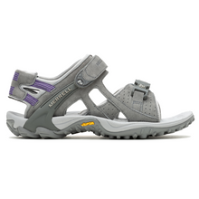 Load image into Gallery viewer, Merrell Women&#39;s Kahuna III Trekking Sandals (Charcoal/Paloma)

