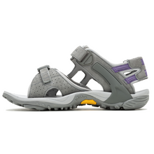 Load image into Gallery viewer, Merrell Women&#39;s Kahuna III Trekking Sandals (Charcoal/Paloma)
