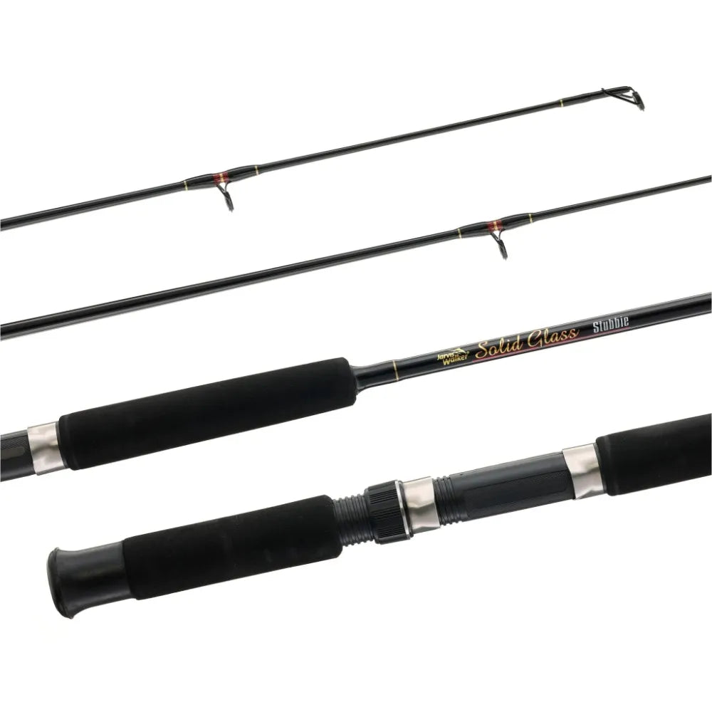 Jarvis Walker 4ft Stubbie 1 Section Boat Rod (9-18lb)