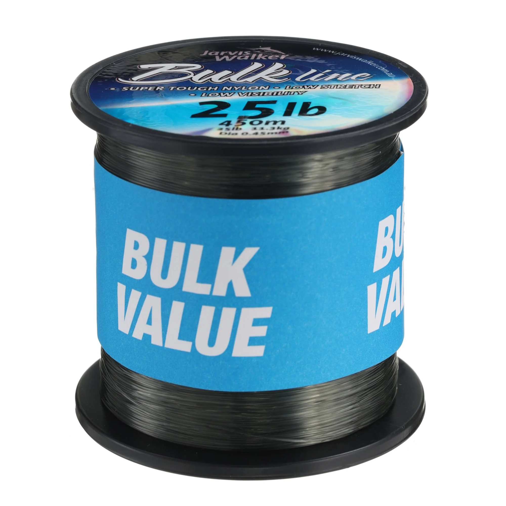 Jarvis Walker Bulk Green Monofilament Line 0.45mm 25lb 450m JW31706