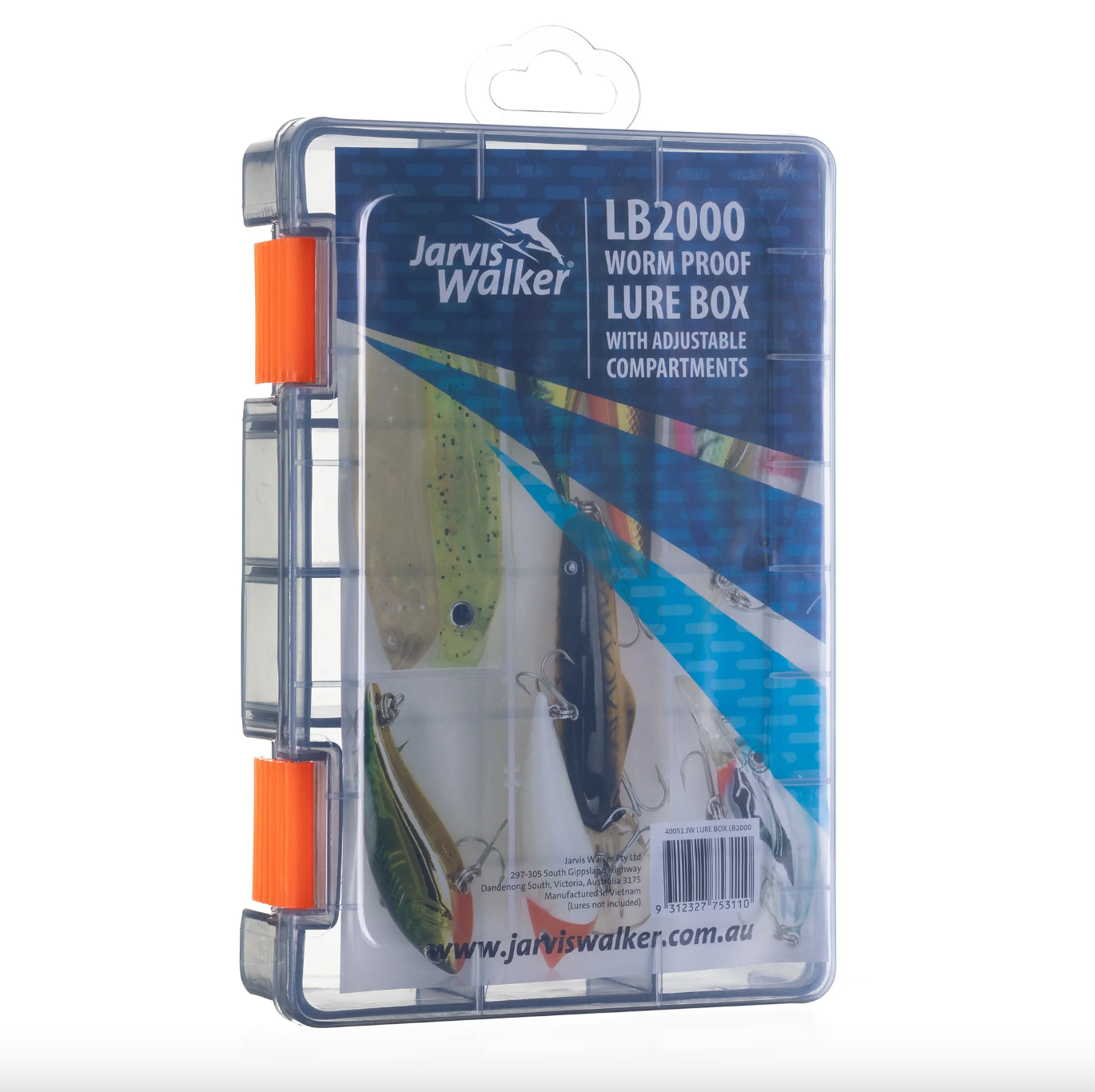 Jarvis Walker Lure Box LB2000 (14.5 x 20 x 4cm)