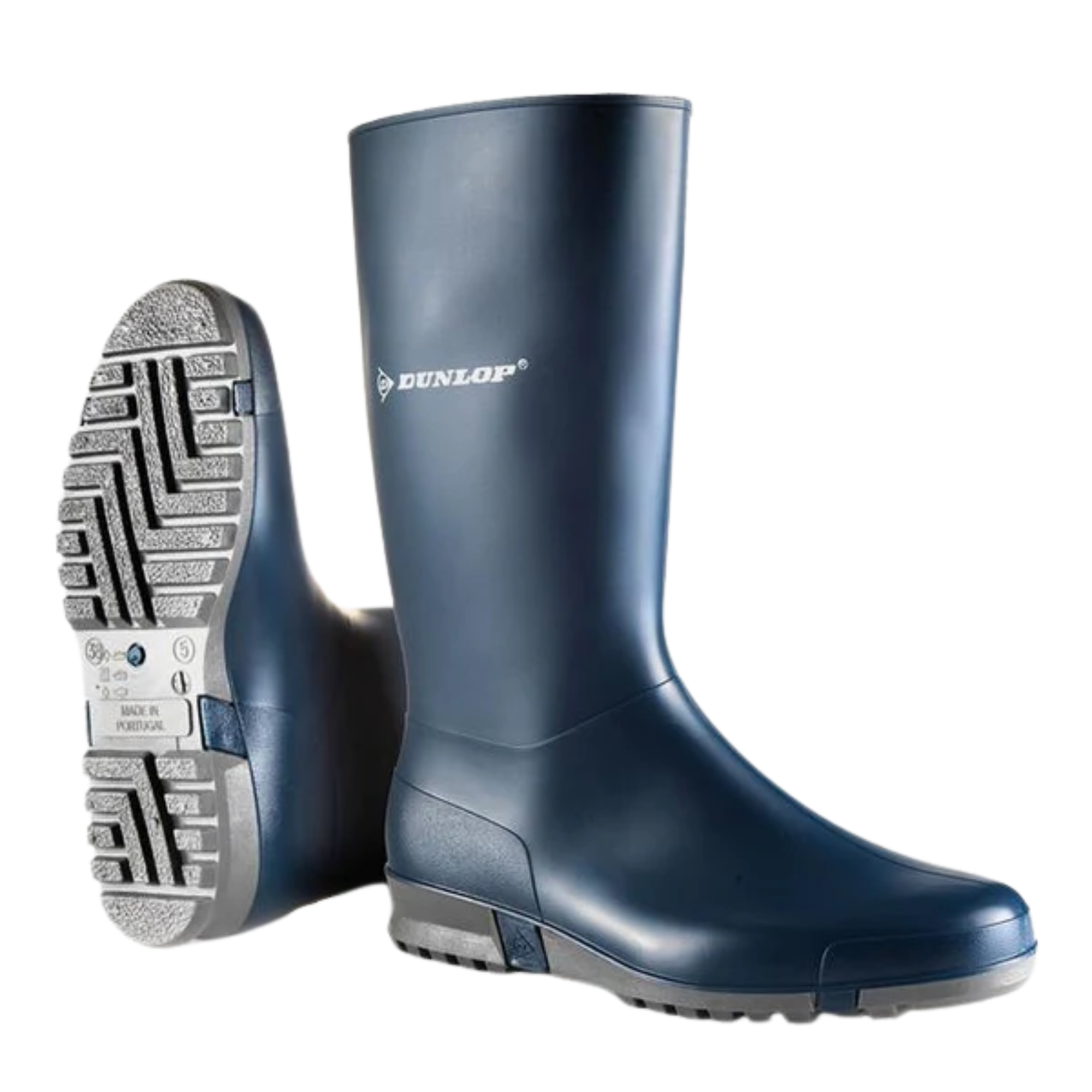Dunlop Women's Sport PVC Wellies (Navy)
