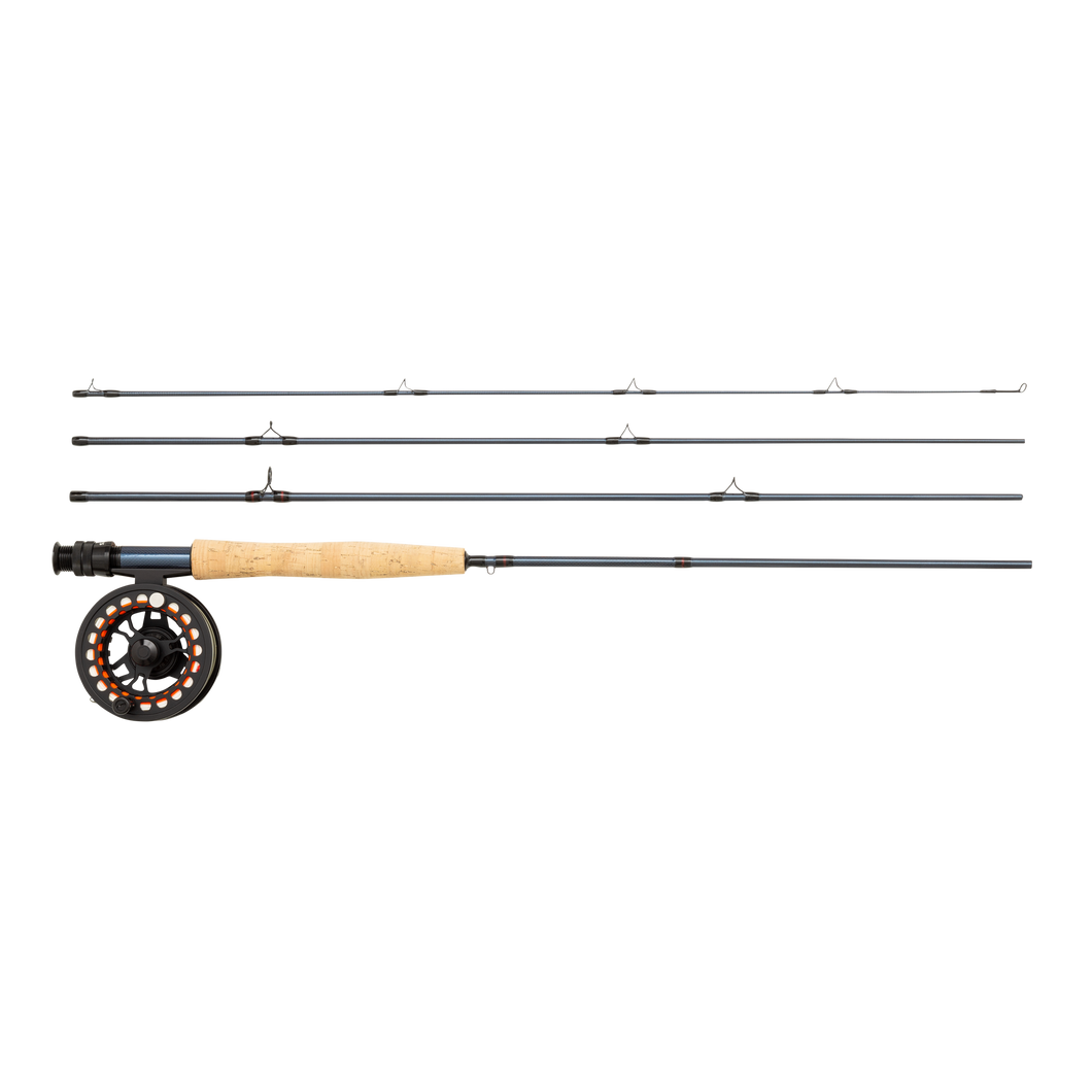 Greys K4ST 909 Trout Fly Fishing Rod, Reel + Line Combo