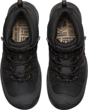 Load image into Gallery viewer, Keen Men&#39;s Circadia Waterproof Mid Trail Boots - WIDE FIT (Black/Curry)
