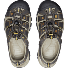 Load image into Gallery viewer, Keen Men&#39;s Newport H2 Closed Toe Sandals (Raven/Aluminium)
