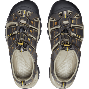 Keen Men's Newport H2 Closed Toe Sandals (Raven/Aluminium)