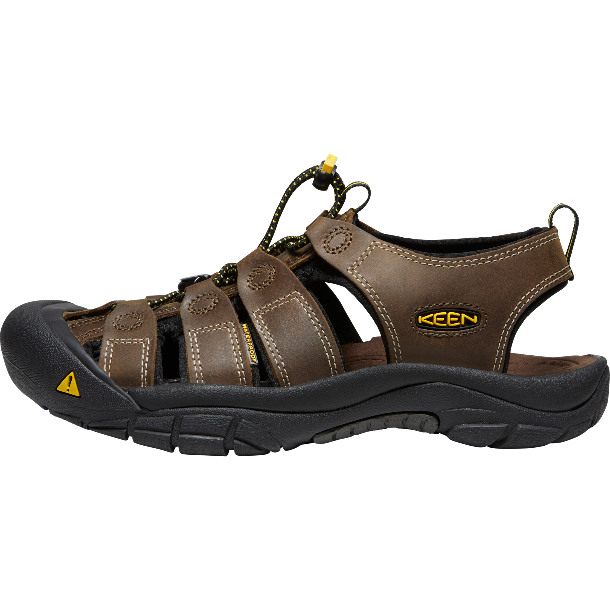 Keen Men's Newport Closed Toe Sandals (Bison)