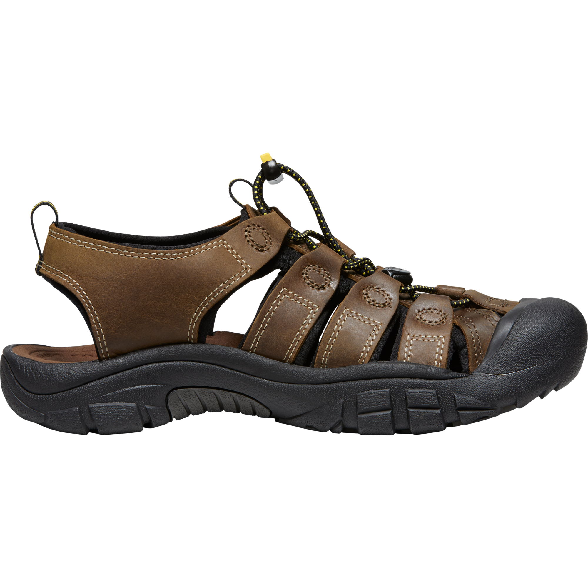 Keen Men's Newport Closed Toe Sandals (Bison)