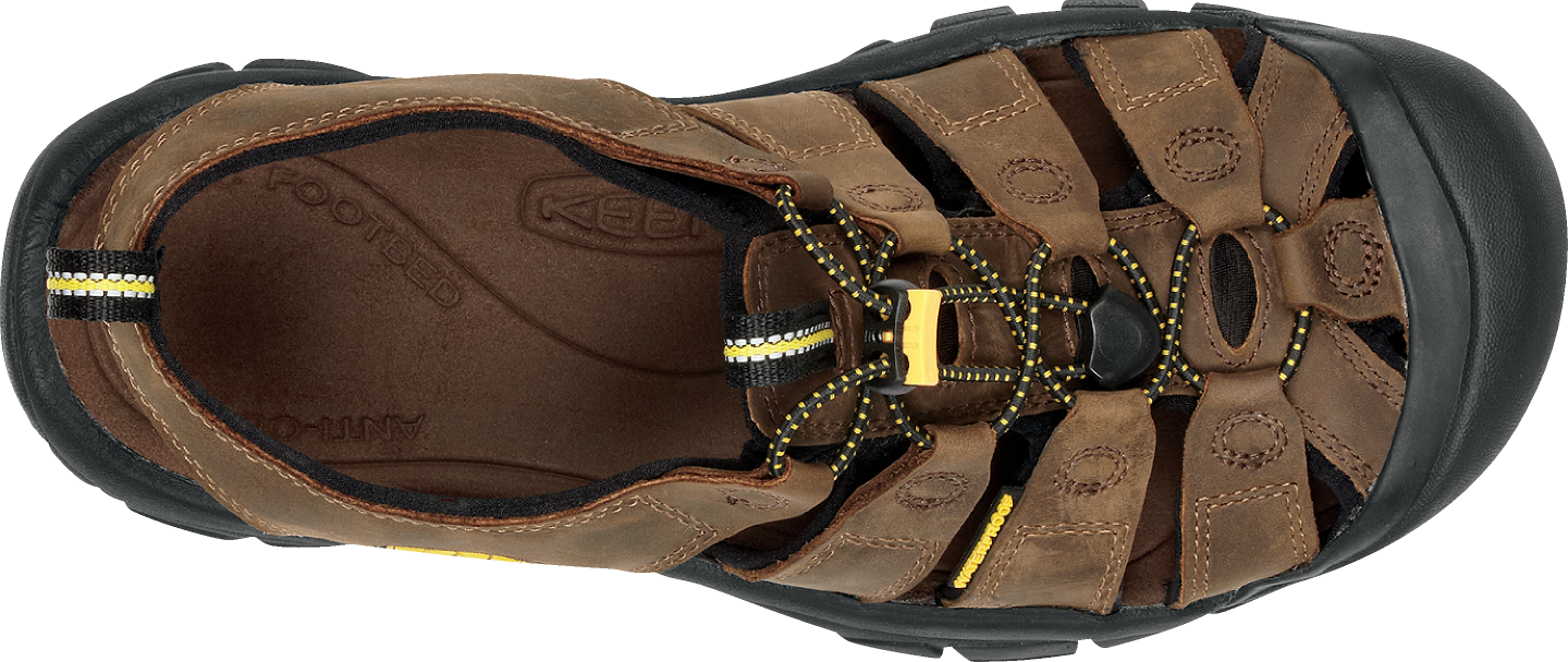 Keen Men's Newport Closed Toe Sandals (Bison)