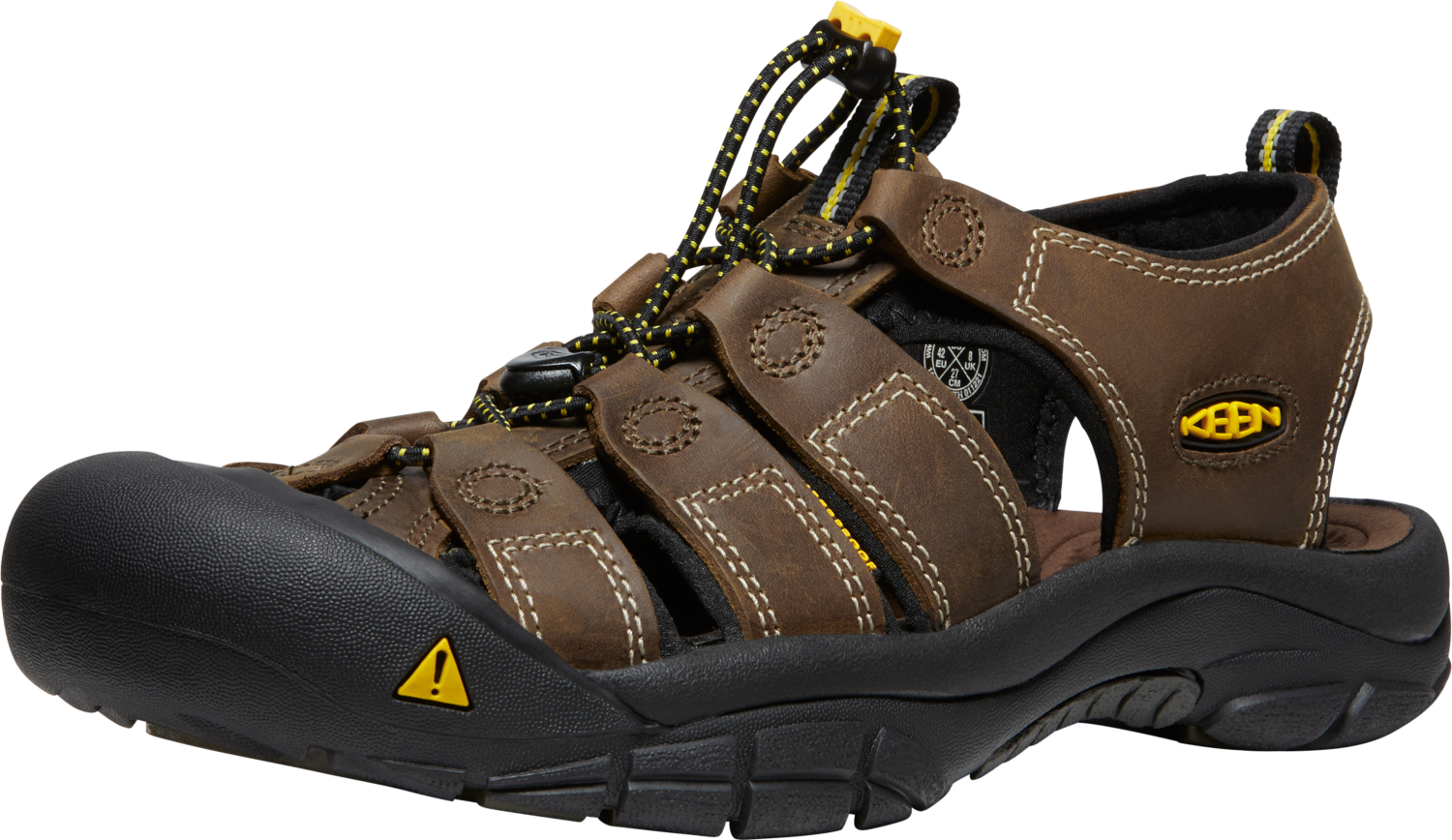 Keen Men's Newport Closed Toe Sandals (Bison)