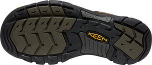 Keen Men's Newport Closed Toe Sandals - WIDE FIT (Bison)
