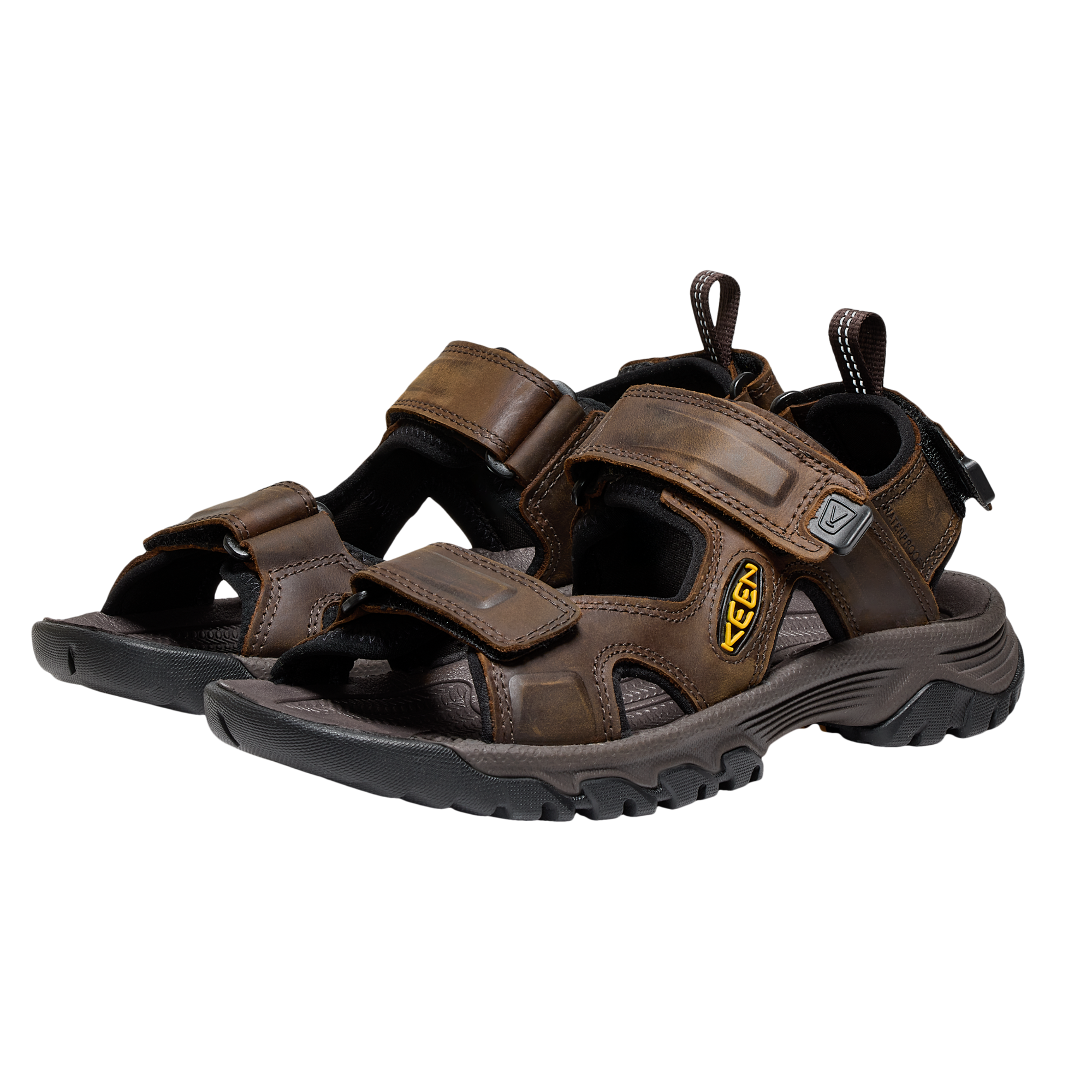 Keen Men's Targhee III Open Toe Sandals (Bison/Mulch)