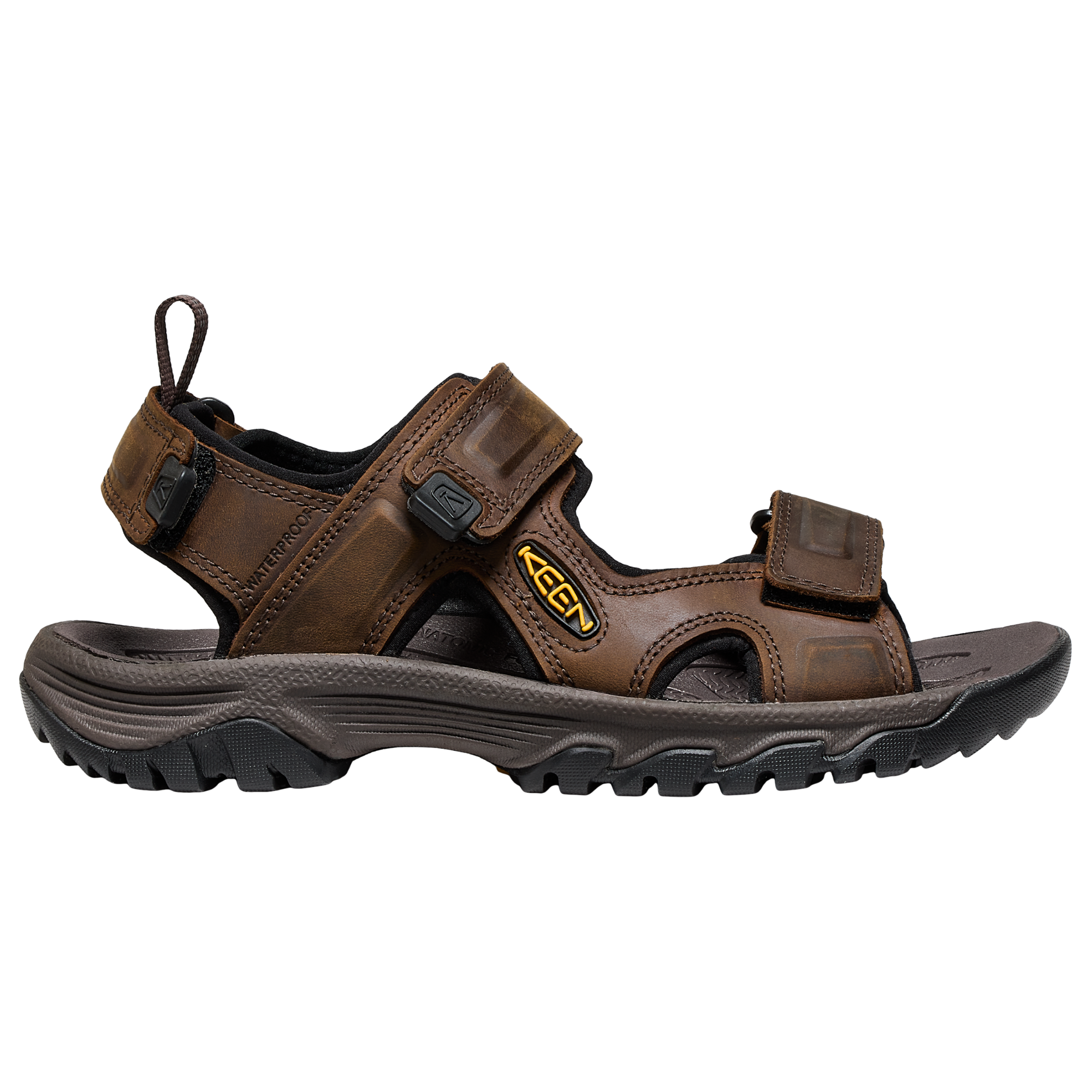 Keen Men's Targhee III Open Toe Sandals (Bison/Mulch)