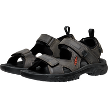Load image into Gallery viewer, Keen Men&#39;s Targhee III Open Toe Sandals (Grey/Black)
