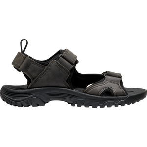Keen Men's Targhee III Open Toe Sandals (Grey/Black)