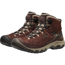 Load image into Gallery viewer, Keen Men's Targhee IV Waterproof Mid Trail Boots (Java/Brindle)
