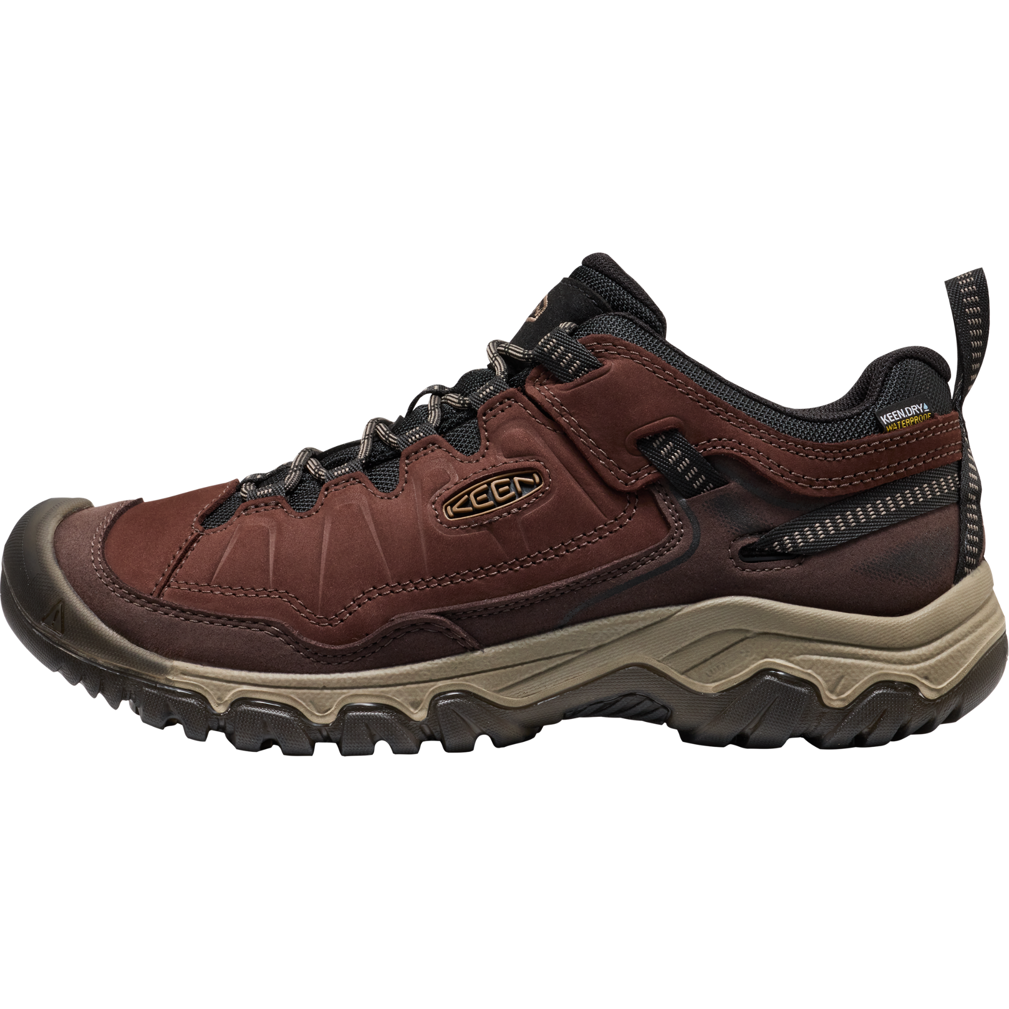 Keen Men's Targhee IV Waterproof Trail Shoes (Java/Bison)